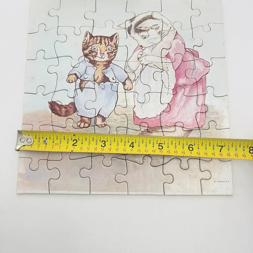 Beatrix Potter Moppet Jeremy Fisher Tom Kitten Jigsaw Puzzles 36 & 100 Pcs Lot 4